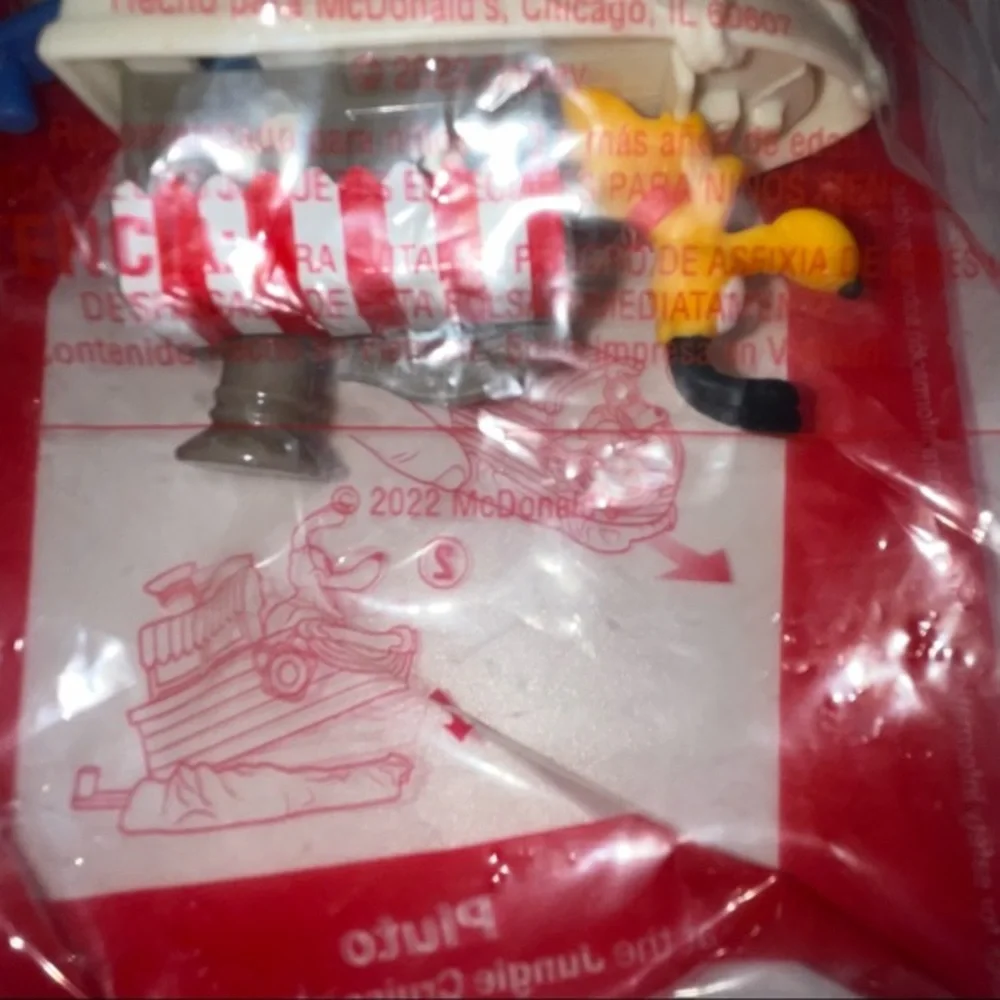 McDonald’s Pluto 50th Anniversary Happy Meal Toy‎ Unopened